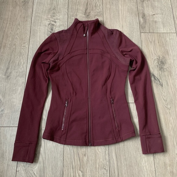 lululemon athletica Jackets & Blazers - Lululemon Define Jacket Bordeaux Drama laser dot